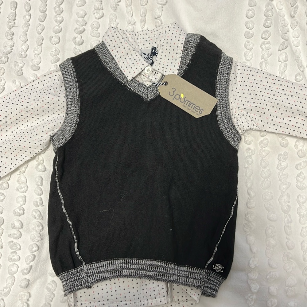 3pommes / button down /Size 2/3